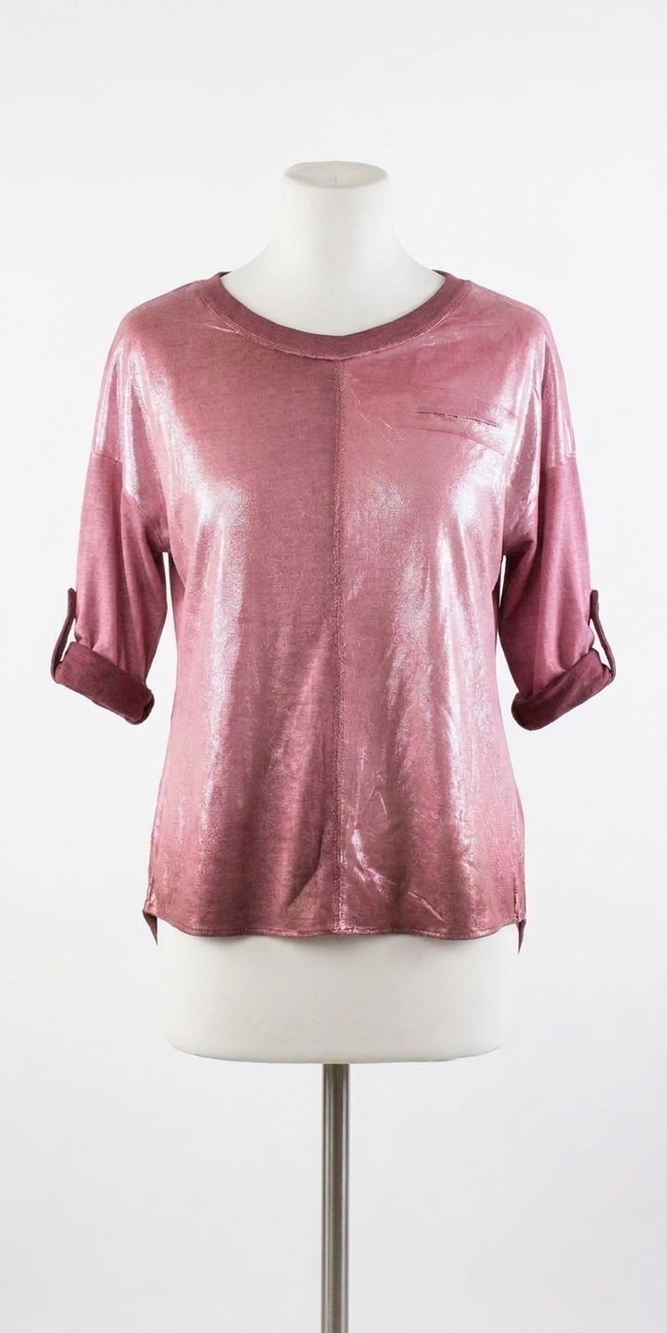 NEW GIGI MODA alicia blouse sweater in burgundy